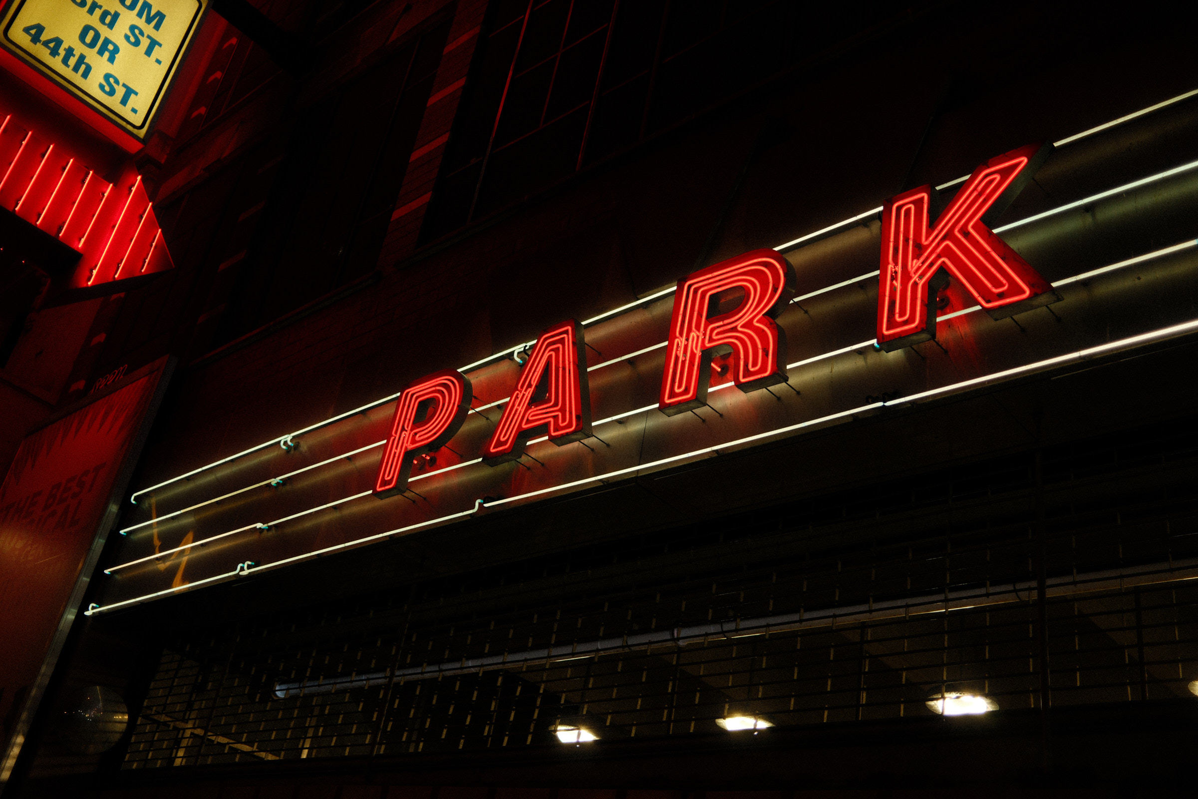 times square stumble. first bearable weather of the year.